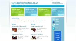 Desktop Screenshot of beetrootrecipes.co.uk